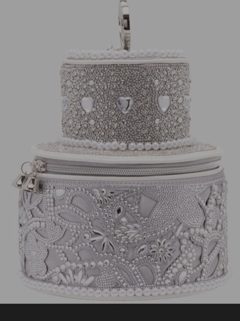 Embellished Rhinestone Betsy Johnson Cake Bag